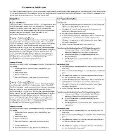 Free 27 performance review samples in pdf ms word – Artofit