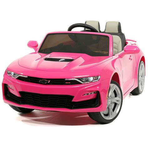 12V Chevrolet Camaro - Kids Ride On Car - Remote, MP3, LED Lights