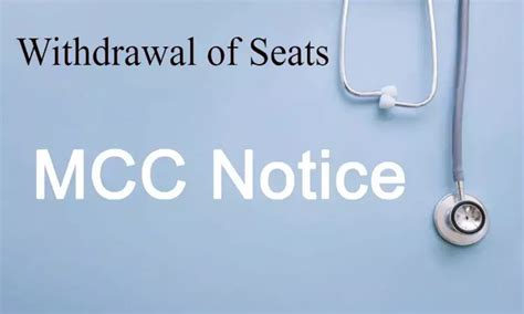 6 DNB SS seats withdrawn from seat matrix of NEET SS Counselling Mop-up ...