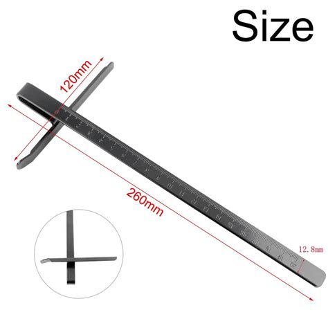 【smelling】 260mm Circular Saw Scale Ruler Guide Rip Fence for 7 inch ...