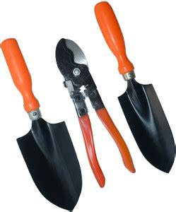 SHAHJI Garden tools set SGT52,small trowel,big trowel ,parrot cut ...
