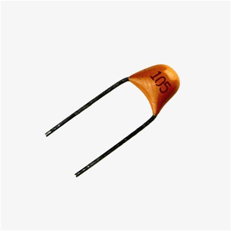 1uF-(105) Ceramic capacitor ( Pack of 5 ) High quality – QuartzComponents