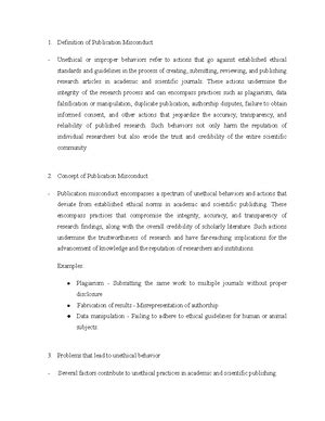 Publication Ethics - Definition, aspects, importance and impact ...