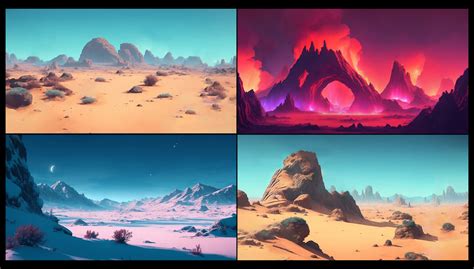 Alien Civilization Planet Landscape 的图像结果