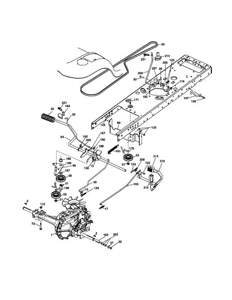 DIAGRAM FOR HUSQVARNA DRIVE BELT - Diagram
