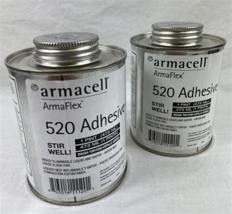 Buy 2 Pack Armaflex 520 Industrial Adhesive 1 Pint with brush by ...
