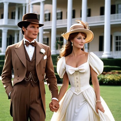 Christopher Reeve and Jane Seymour in 1920s outfit | Stable Diffusion ...