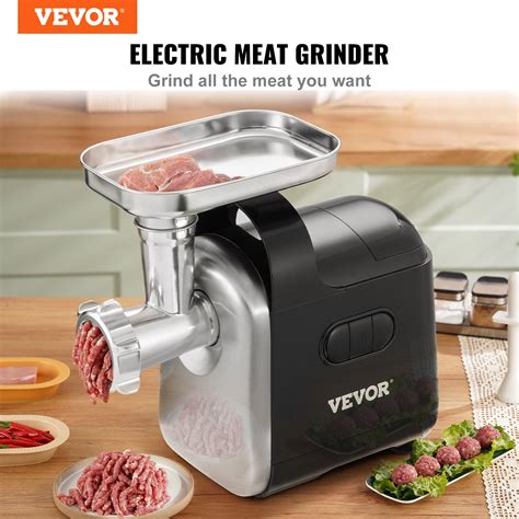 VEVOR Electric Meat Grinder, 6.6 Lb/Min, 550W（2200W MAX) Industrial ...