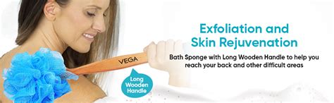 Buy Vega Wooden Handle Bath Brush (Color May Vary) Online at Low Prices ...