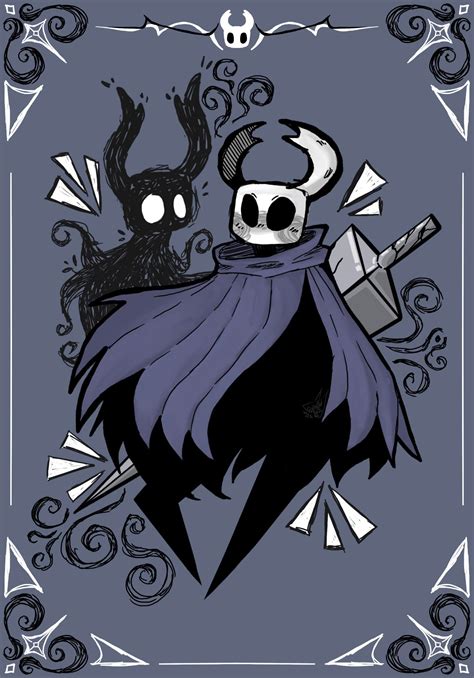 Hollow Knight Fan Art (The Knight & Hornet)r : r/HollowKnight