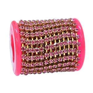 Embroiderymaterial 2MM (6SS) Rhinestones Cup Chain for Craft ...