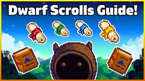 The Complete Guide to Stardew Valley's Dwarf Scrolls - YouTube