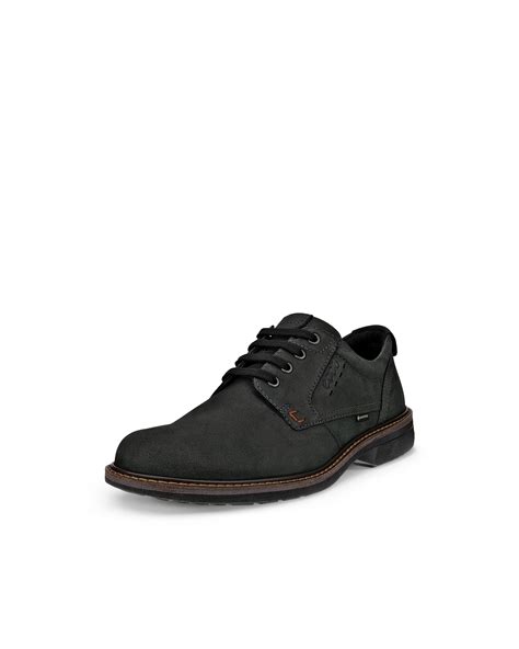 ECCO Men Turn Waterproof Plain Toe Tie | Black