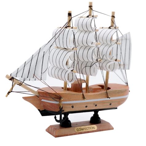 Buy Naayaab Craft Wooden Decorative Sailing Ship (Small Size) Best ...
