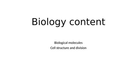 Free Science Lessons a Level Biology 的图像结果