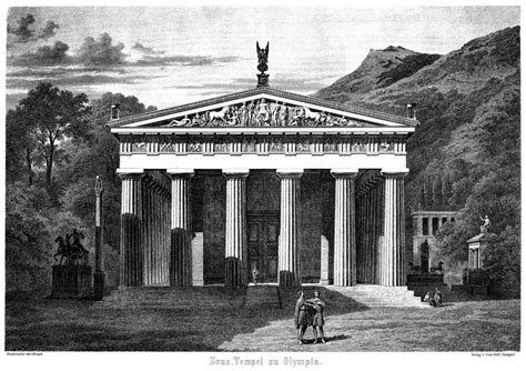Buy Olympia Temple Of Zeus Nthe Fifth Century Temple Of Zeus At Olympia ...