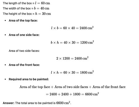 Important Questions for Class 8 Maths - Mensuration
