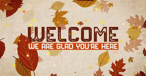 Fall Welcome Motion Backgrounds 的图像结果