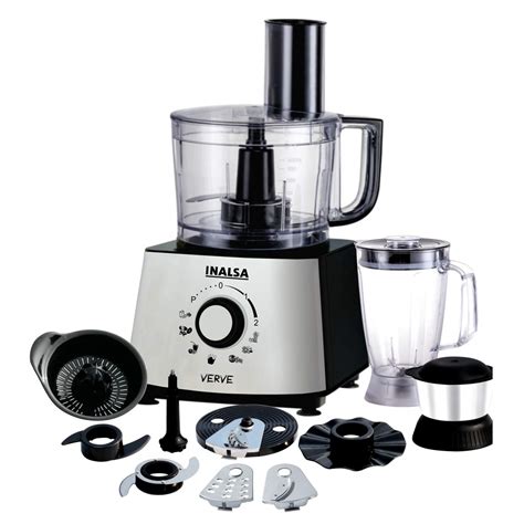 Buy Inalsa Mixer Grinder/Food Processor 800 Watts - Verve |100% Pure ...