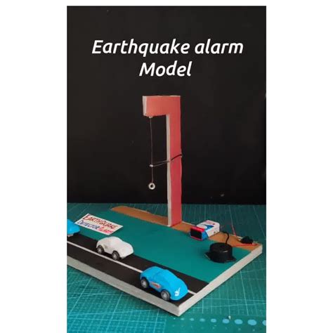 Buy Educational Earthquake Alarm Model, Science Project Kit with Toy ...