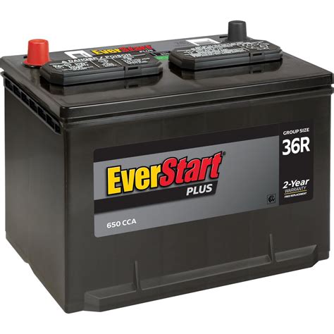 Buy EverStart Plus Lead Acid Automotive Battery, Group Size 36R-3 12 ...