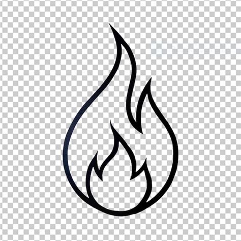 Flame Drawing Outline PSD, 1,000+ High Quality Free PSD Templates for ...