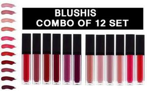 BLUSHIS Non Transfer Waterproof Super stay matte ink bold lip color ...