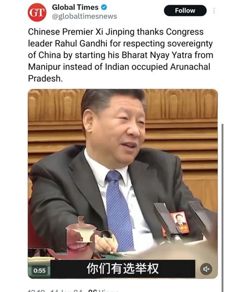 Fact Check: Chinese President Xi Jinping Thanks Rahul Gandhi For ...
