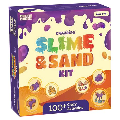 2 Kits | Fun & Learn Kit + Slime & Sand Kit Combo | For 8-10 Learners ...