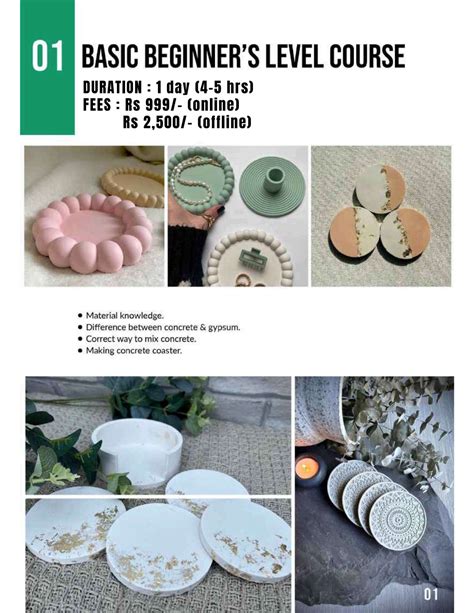 Enroll Basic Beginner's Level Concrete Course Online