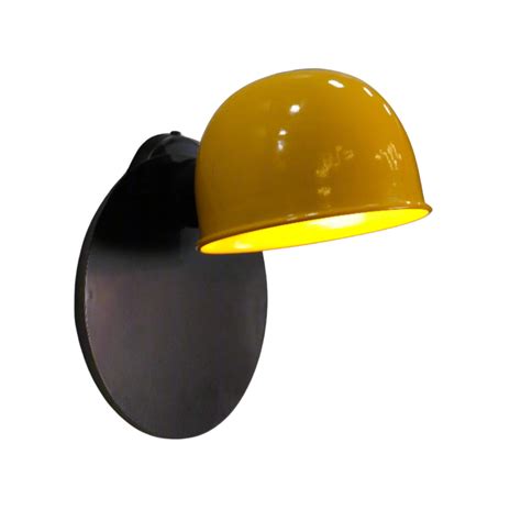 Buy Modern Industrial Wall Sconce | Yellow & Black Wall light – The ...