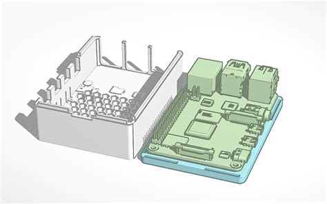 Image result for Raspberry Pi CAD Model