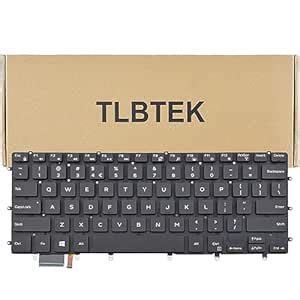 TLBTEK Backlight Laptop Keyboard Replacement Compatible with Dell XPS ...