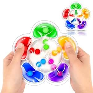 Bhavyam Color Sorting Sensory Squishy Toy for Toddlers fine Motor ...