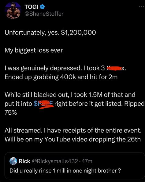 Shane Stoffer ( TOGI ) | I accidently made $2,000,000 A documentary of me falling up a ladder ...