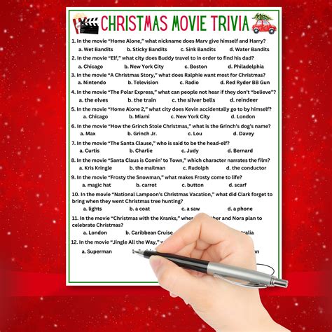 Christmas Movie Trivia | Christmas Movie Trivia Game | Christmas Party ...