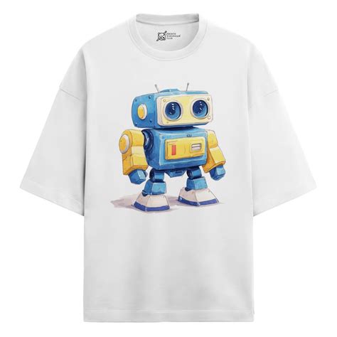 Tank Oversized French Terry T-Shirt #Adorabots – theFDClub