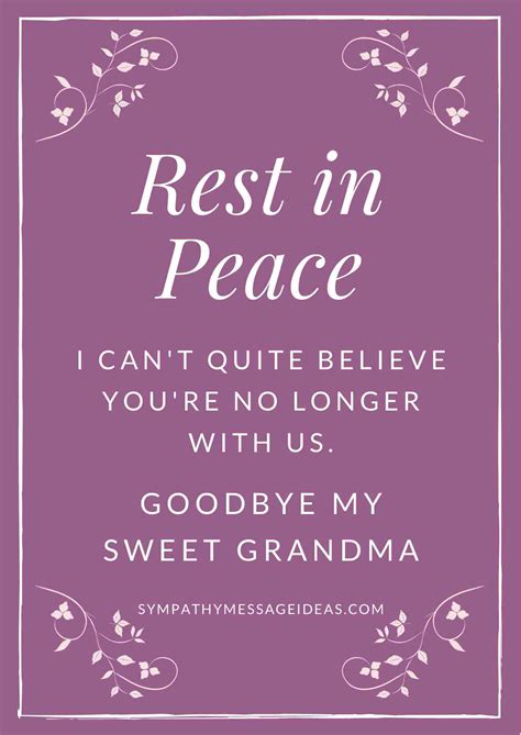 Funeral Flower Card Messages For Grandma | Best Flower Site
