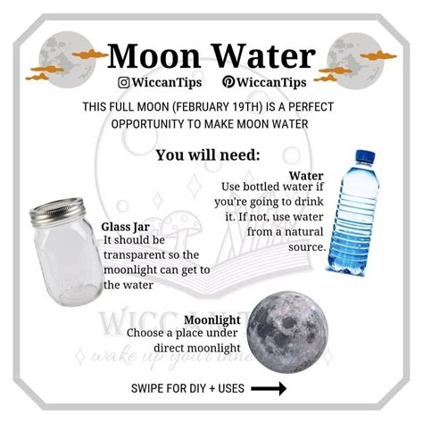 Witch & Wiccan on Instagram: "Have you ever made moon water? Tonight is ...