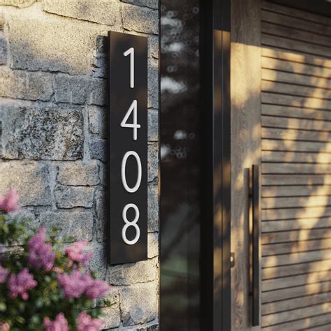 Address Numbers On House