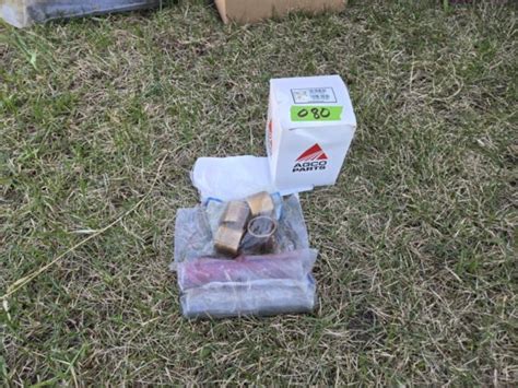 Massey Swather Header Caster Wheel Parts (2) Shafts and (4) Bushings in ...