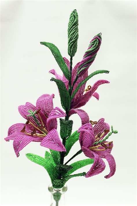 Image result for French Beaded Lilly Tutorial