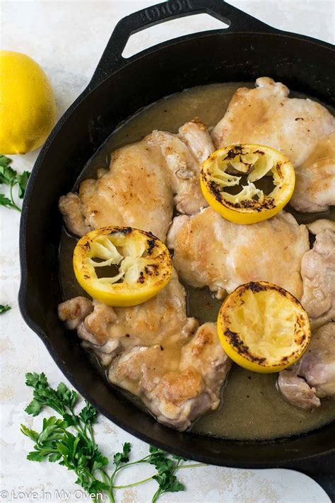 Lemon Pepper Chicken Thighs - Love In My Oven