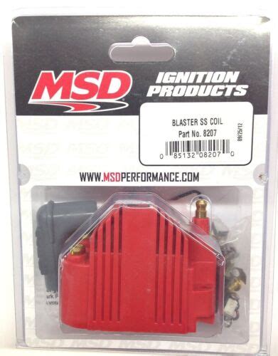 MSD 8207 MSD Ignition Blaster SS Coil High Voltage India | Ubuy