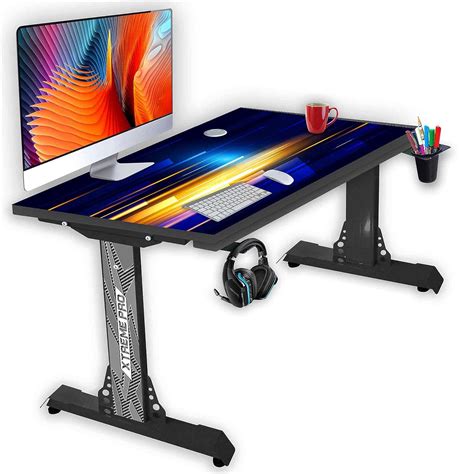 Xtreme PRO Direct Theme Printed Computer Desk. Feature Rick Gaming ...