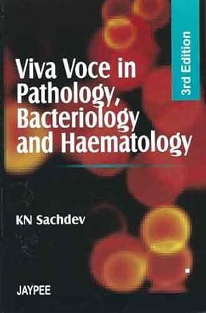 Buy Viva Voce in Pathology, Bacteriology and Haematology Book Online at ...