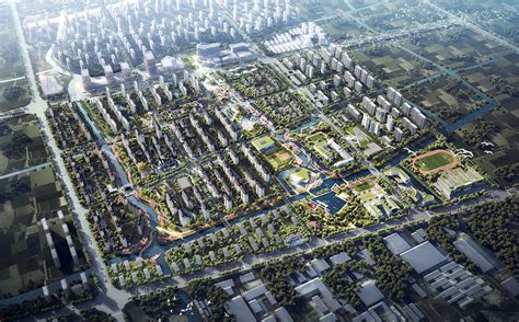 上海市奉贤区柘林新镇东社区城市设计-NHAUS 设计为触媒更新城市生命线