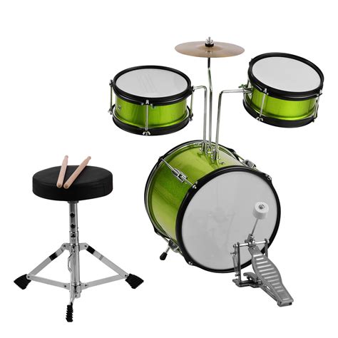 Buy Muslady Kids Children Junior Beginners 3-Piece Drum Set Kit ...
