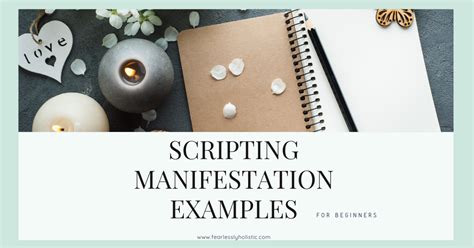 Image result for Scripting for Manifestation Example