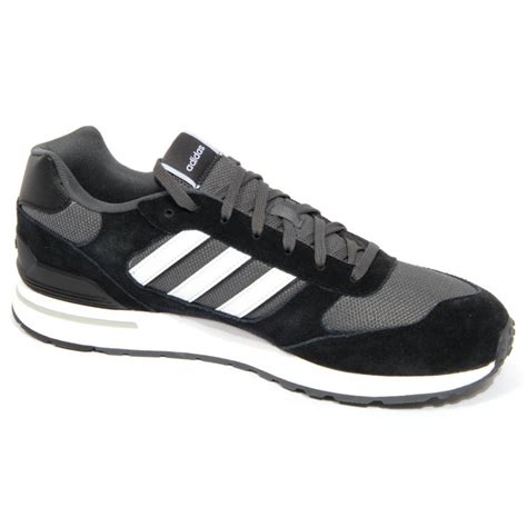 H0642 sneaker uomo ADIDAS men RUN 80s shoe black/grey